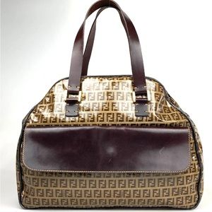 Fendi Monogram Zucca Dome bag